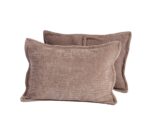 Ζεύγος Μαξιλαροθήκες 52×72 Nef Nef Elements-Brave  Mocca