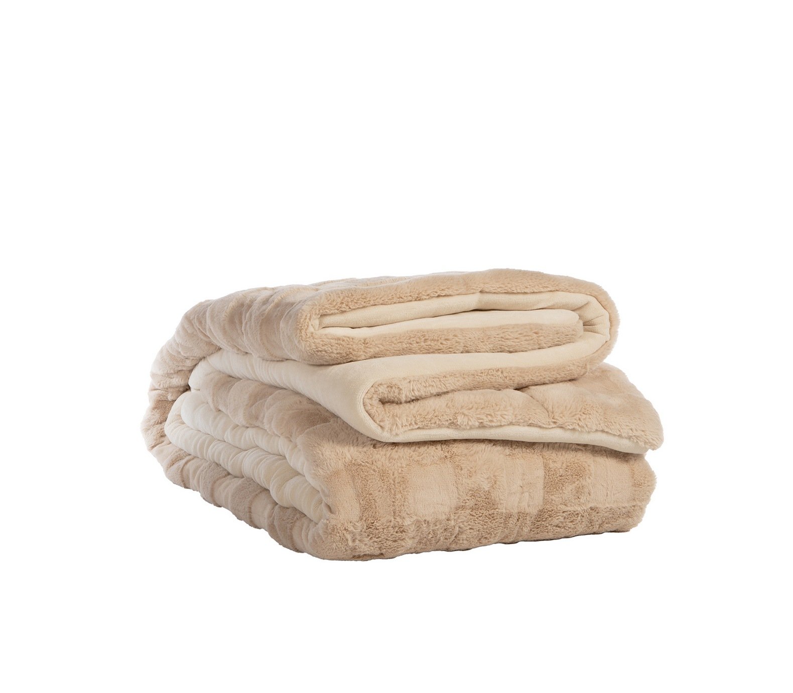 5205495623825 Κουβερτοπάπλωμα Υπέρδιπλο 220x240 Nef Nef Wane Ecru - Image 1