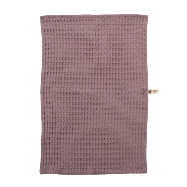 Ποτηρόπανο Πικέ 45×68 Nef Nef Wafflow 24 Purple