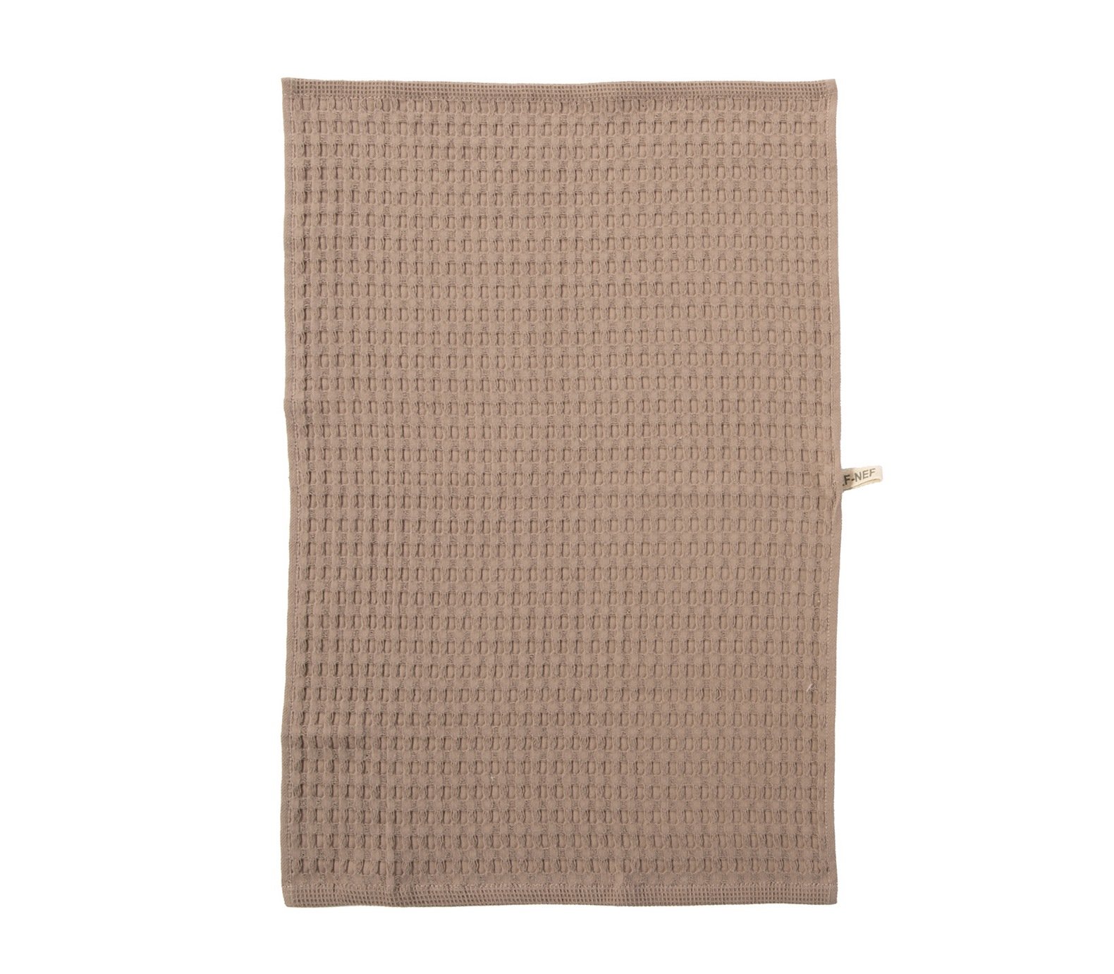 5205495624839 Ποτηρόπανο Πικέ 45×68 Nef Nef Wafflow 24 Mocca - Image 1