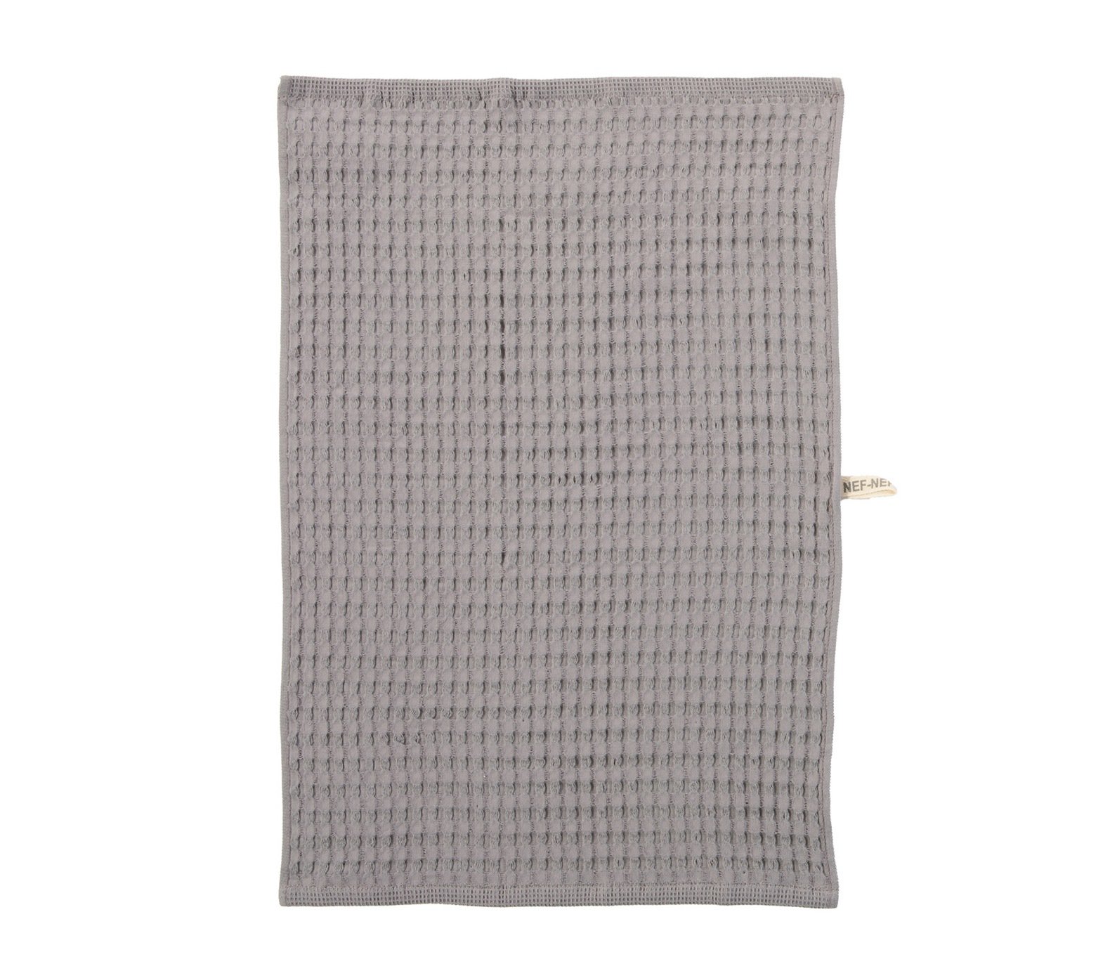 5205495624846 Ποτηρόπανο Πικέ 45×68 Nef Nef Wafflow 24 D.Grey - Image 1