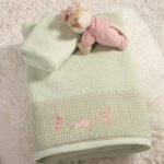 Σετ Πετσέτες Παιδικές 2 Τεμαχίων Nef Nef  Country Bunny Mint