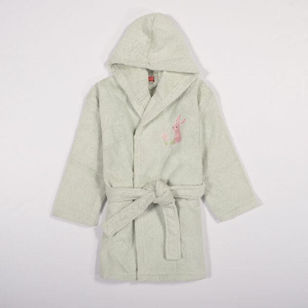 Βρεφικό Μπουρνούζι 4 Ετών Nef Nef Country Bunny Mint