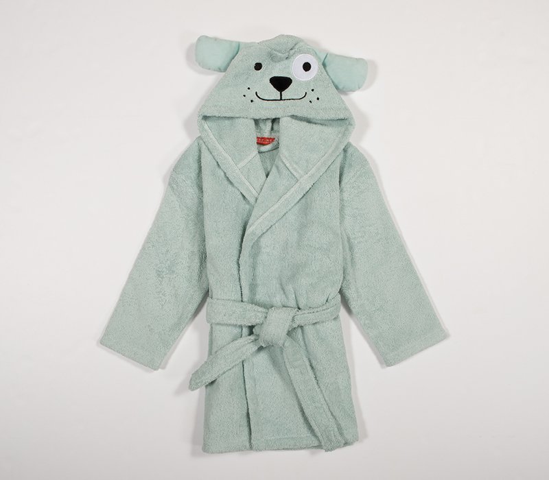 5205495625669 Βρεφικό Μπουρνούζι 4 Ετών Nef Nef Life In The City Misty Blue - Image 1