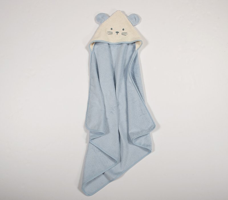 5205495625706 Βρεφική Κάπα 75×75 Nef Nef Special Party Blue - Image 1