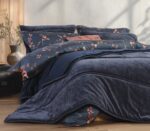 Κουβερτοπάπλωμα Υπέρδιπλο 220x240 Nef Nef Vania Blue-Black