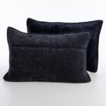 Ζεύγος Μαξιλαροθήκες 52×72 Nef Nef Vania Blue-Black