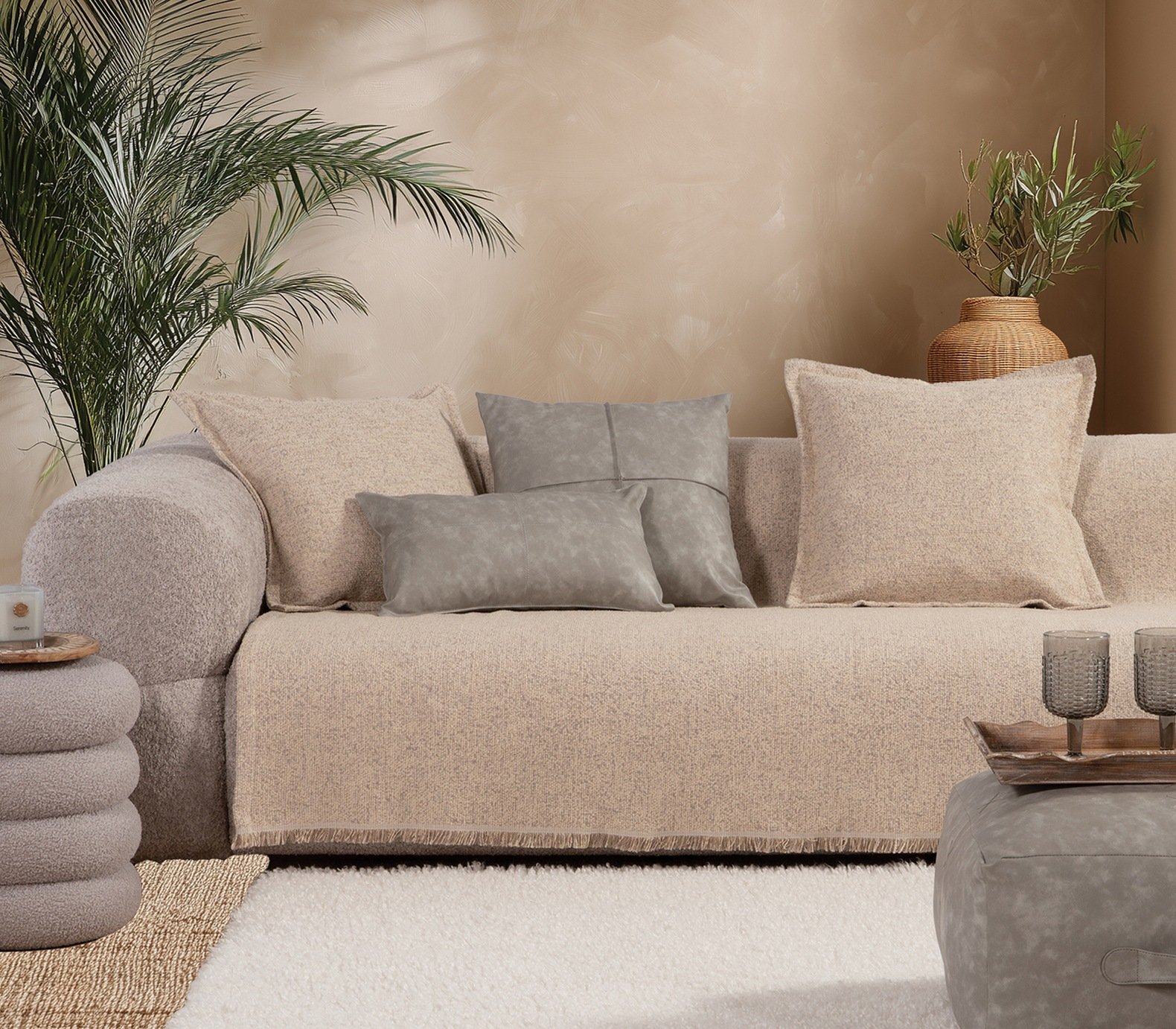 5205495627434 Ριχτάρι Διθέσιος 170×250 Nef Nef Alamo 25 Ecru - Image 1