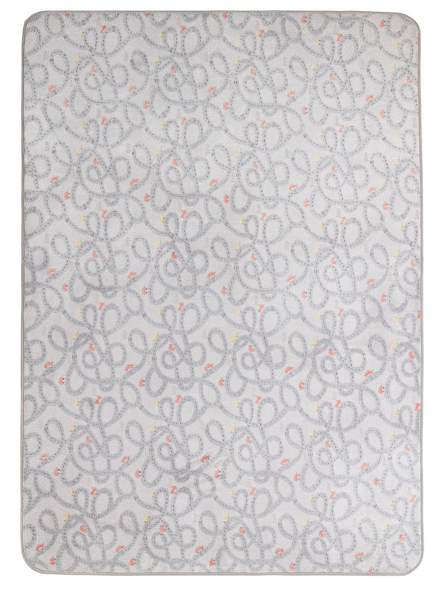 5205857236717 Χαλι Παιχνιδιου Luminous 150x220+7 TRIP Γκρι Palamaiki - Image 1