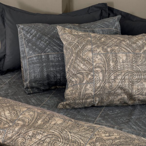 Σετ Μονά Σεντόνια Flannel Beauty 110x200+32 FB0240 Με Λάστιχο Μπεζ Palamaiki