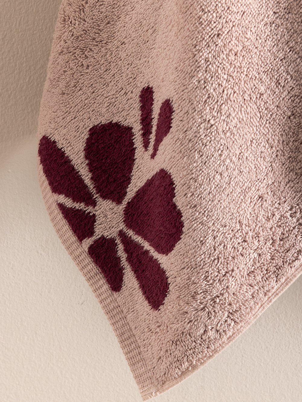 5205857298883_2 Πετσέτα Προσώπου Towels Collection 50x90 LOU ROSE Ροζ Palamaiki - Image 1