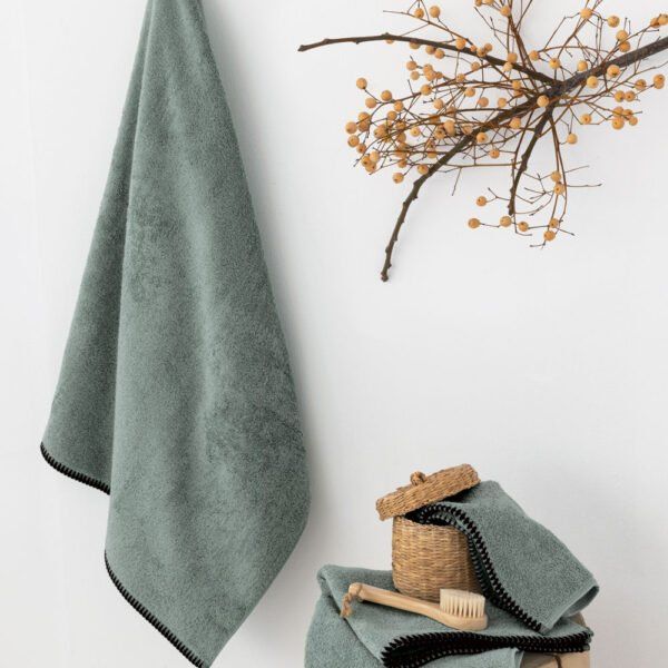 Πετσέτα Λουτρού Towels Collection 70x140 BROOKLYN SAGE Πράσινο Palamaiki
