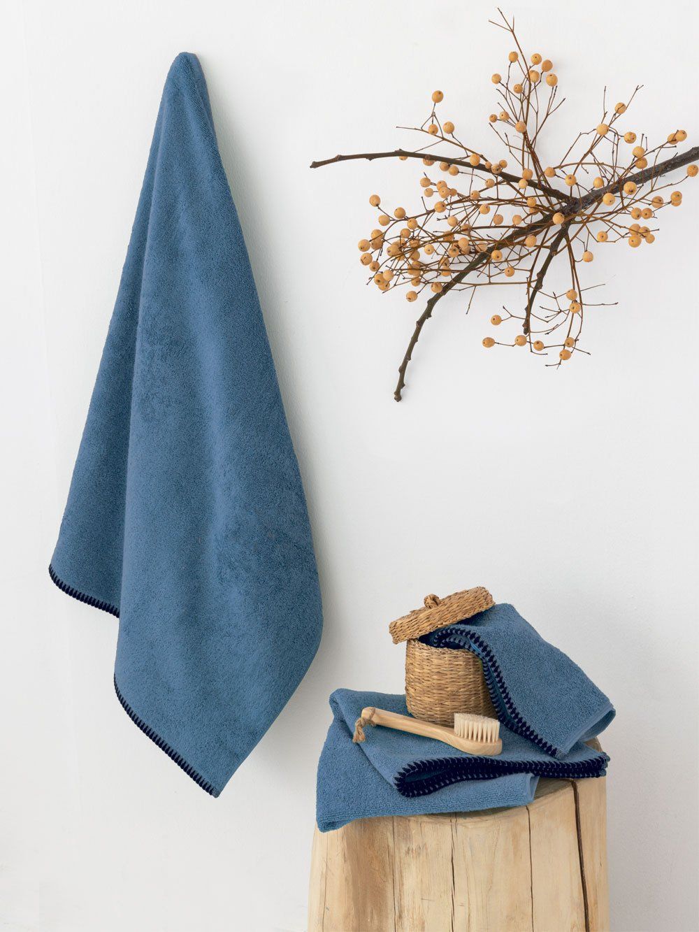 5205857299064_2 Πετσέτα Λουτρού Towels Collection 70x140 BROOKLYN BLUE Μπλε Palamaiki - Image 1