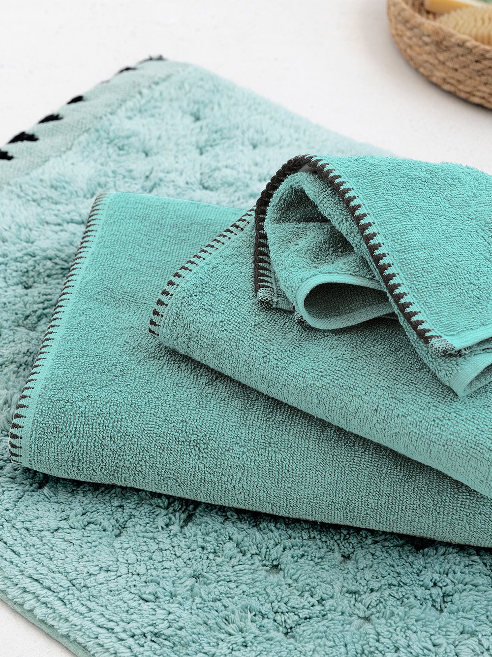 5205857299156_2 Πετσέτα Λουτρού Towels Collection 80x160 BROOKLYN SPRAY Μπλε Palamaiki - Image 1