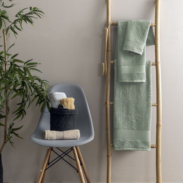 Πετσέτα Λουτρού Towels Collection 70x140 NAYA AQUA Πράσινο Palamaiki