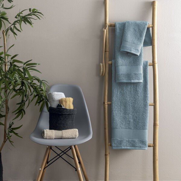 Πετσέτα Λουτρού Towels Collection 80x160 NAYA SKY Γαλάζιο Palamaiki