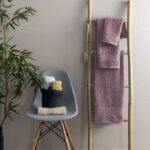 Σετ Πετσετες Towels Collection NAYA MAUVE Μωβ Palamaiki