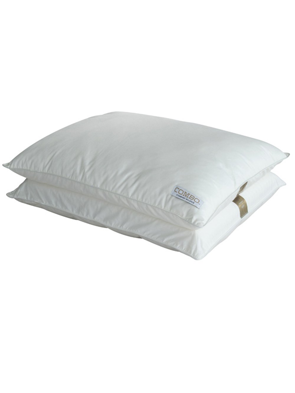 5205857299903_2 Μαξιλάρι White Comfort 48x65 COMBO SUPER SOFT Λευκό Palamaiki - Image 1