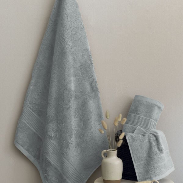 Πετσέτα Λουτρού Towels Collection 80x160 VINS GREY Γκρι Palamaiki