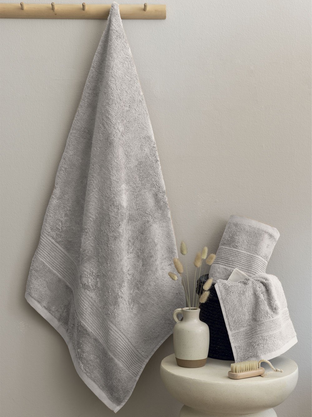 5205857300357_2 Σετ Πετσετες Towels Collection VINS FOG Εκρού Palamaiki - Image 1