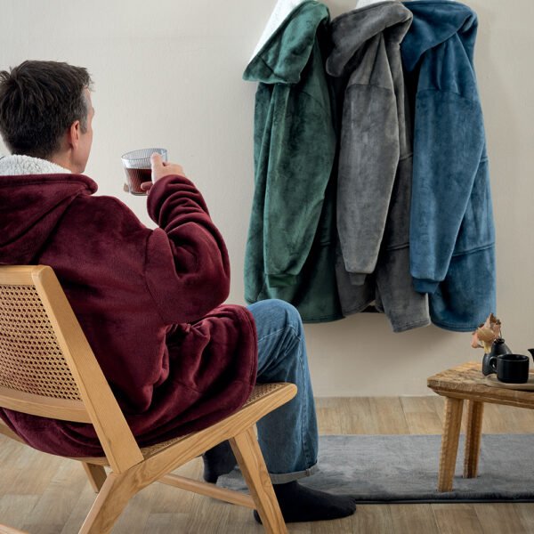 Κουβέρτα HUHU/2 90x100 COAL Γκρι Palamaiki