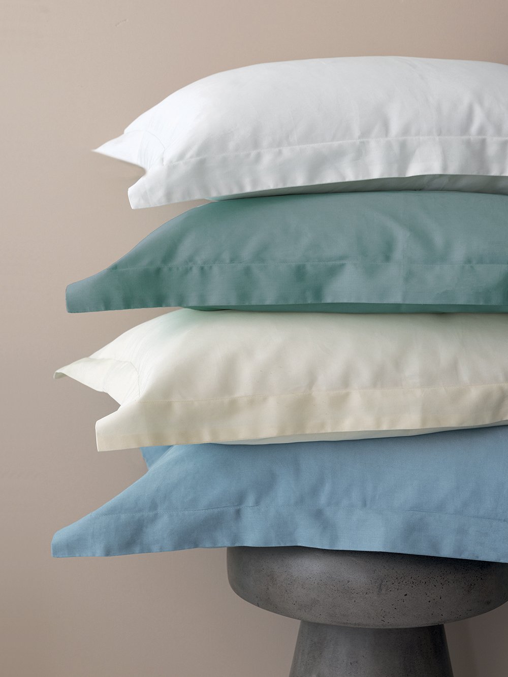 5205857301361_2 Ζεύγος Μαξιλαροθήκες Oxford 52x72 Posh Sateen GREEN Πράσινο Palamaiki - Image 1