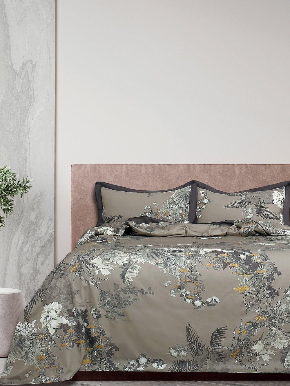 5205857302801_2 Σετ Υπέρδιπλα Σεντόνια Whisper 245x270 WH100 Εμπριμέ Palamaiki - Image 1