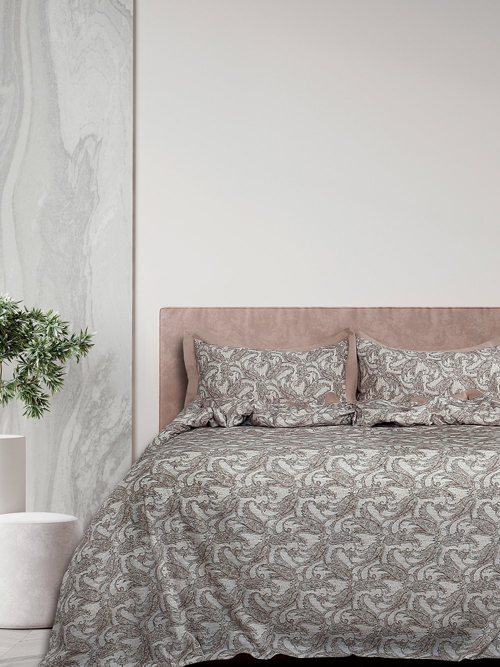 5205857302818_2 Σετ Υπέρδιπλα Σεντόνια Whisper 245x270 WH101 Εμπριμέ Palamaiki - Image 1