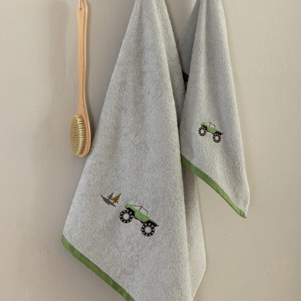 Σετ Παιδικές Πετσέτες Kids Bath MOUNTAIN Γκρι Palamaiki