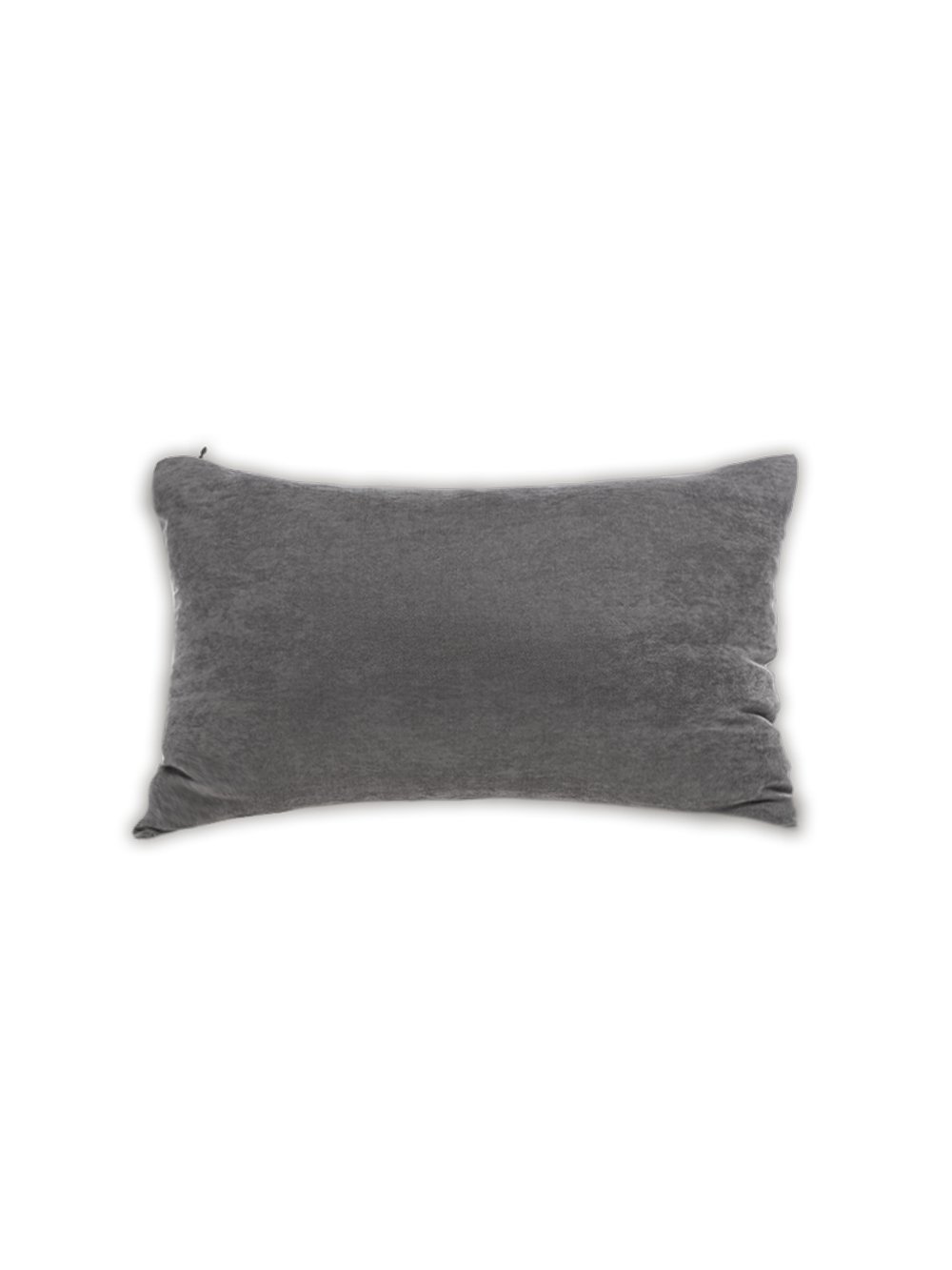 5205857303303_2 Διακοσμητική μαξιλαροθήκη 40x55 AS102 GREY Γκρι Palamaiki - Image 1