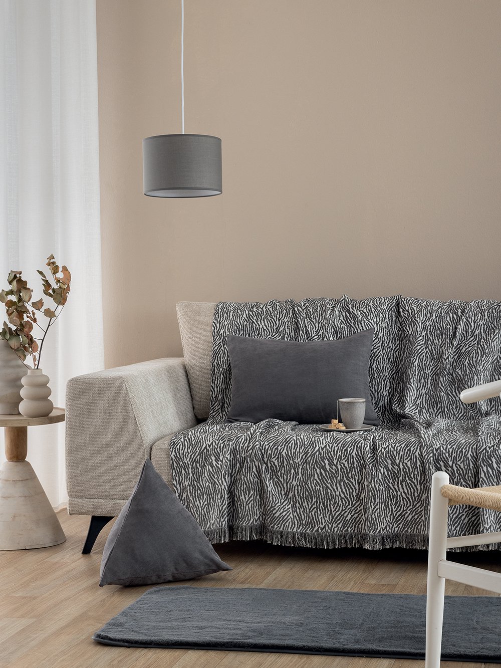 5205857303518_3 Ριχτάρι Πολυθρόνας GREVI GREY Γκρι Palamaiki - Image 1