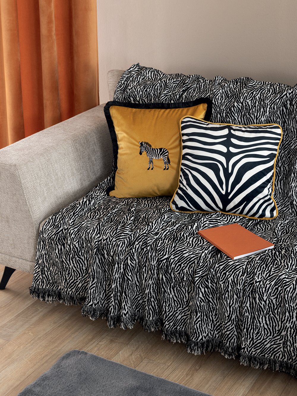 5205857303549_2 Ριχτάρι Τριθέσιου Καναπέ GREVI BLACK Μαύρο Palamaiki - Image 1