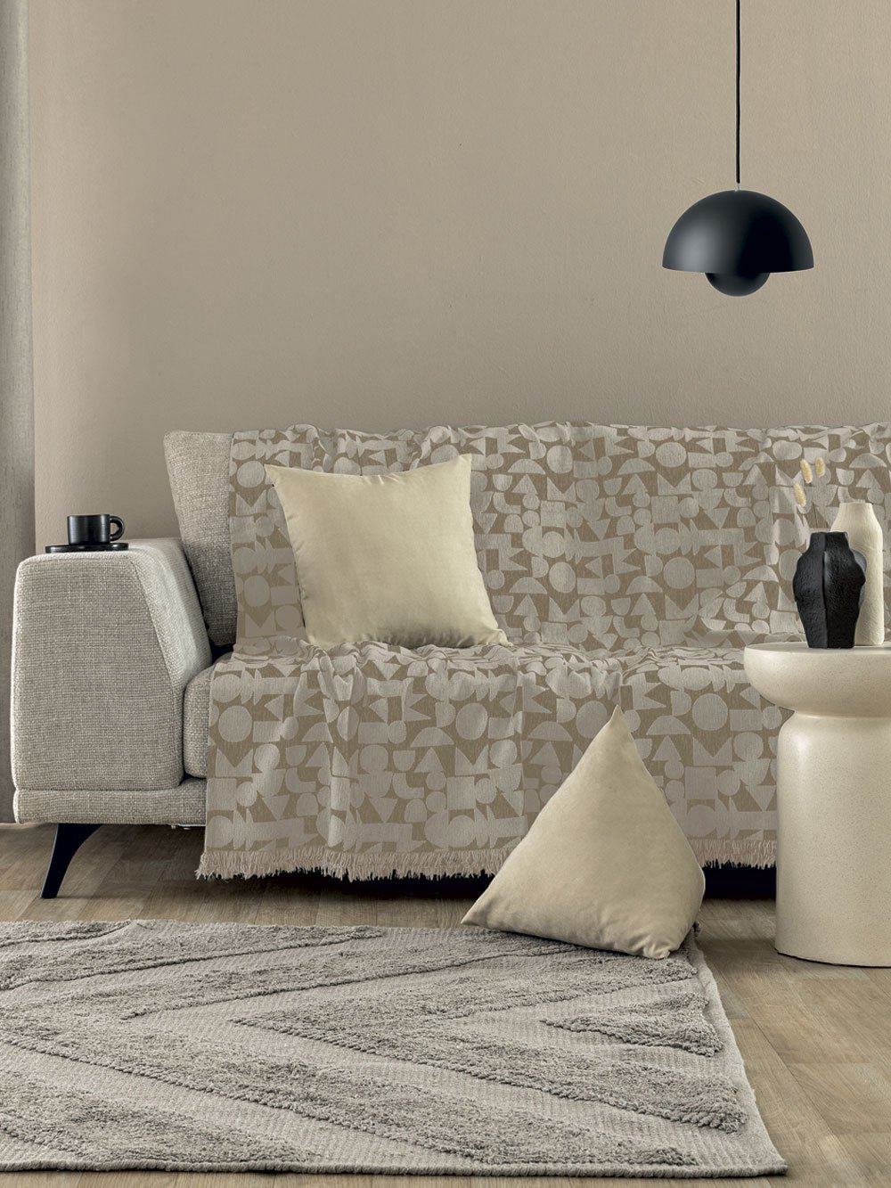 5205857303648_2 Ριχτάρι Τριθέσιου Καναπέ MIKA BEIGE Μπεζ Palamaiki - Image 1