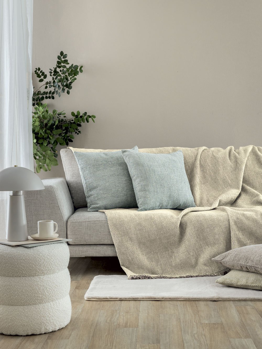 5205857303914_2 Ριχτάρι Τριθέσιου Καναπέ KALI ECRU Εκρού Palamaiki - Image 1