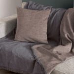 Ριχτάρι Τετραθέσιου Καναπέ PARVA COAL Γκρι Palamaiki