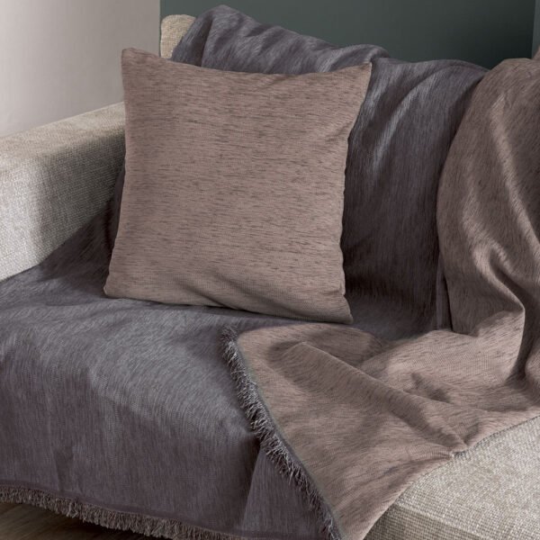 Ριχτάρι Τετραθέσιου Καναπέ PARVA COAL Γκρι Palamaiki