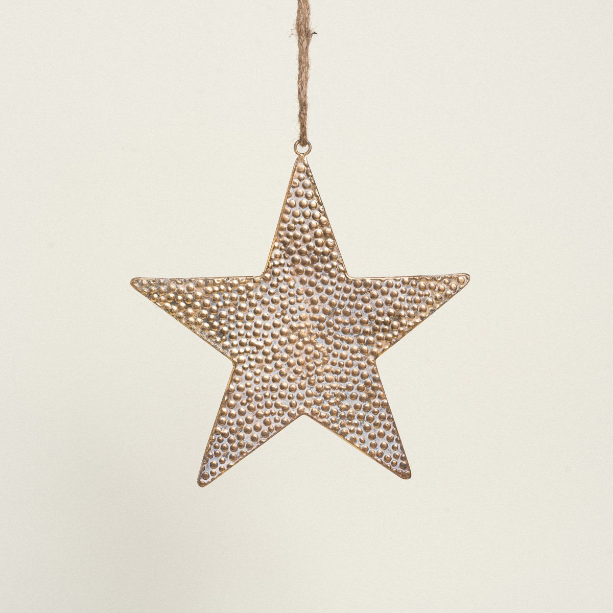 5299999122168 Beauty Home ΜΕΤΑΛΛΙΚΟ ΑΣΤΕΡΙ ΧΡΥΣΟ ΑΝΤΙΚΕ 31 cm - Image 1