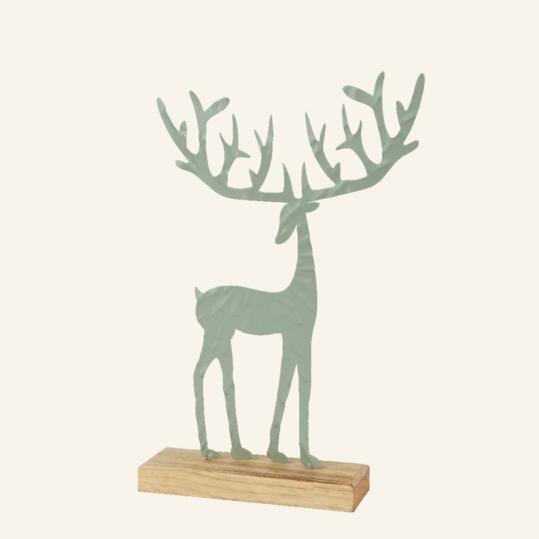 552c89a4-2886-43a5-9deb-6394177d793c Beauty Home ΜΕΤΑΛΛΙΚΟΣ ΤΑΡΑΝΔΟΣ ΜΕ ΒΑΣΗ LIGHT GREEN 5 x 19,5 x 31 CM - Image 1