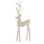 Beauty Home Τάρανδος απο Αλουμίνιο 10.5 x 5.5 x 25 cm