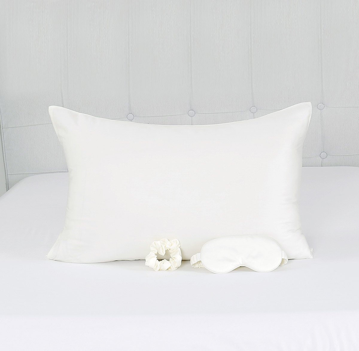 7005_Ivory Beauty Home Σετ ομορφιάς ύπνου 3τμχ Art 7005 100% Tencel - Εκρού - Image 1