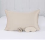 Beauty Home Σετ ομορφιάς ύπνου 3τμχ Art 7008 100% Tencel - Μπεζ