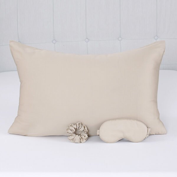 Beauty Home Σετ ομορφιάς ύπνου 3τμχ Art 7008 100% Tencel - Μπεζ