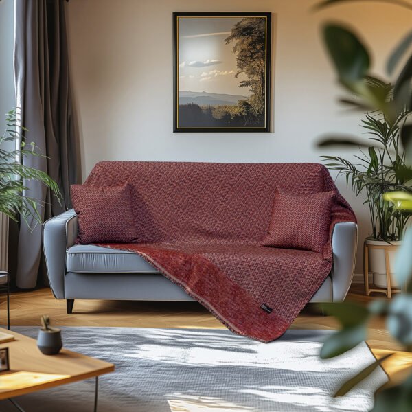 Beauty Home Ριχτάρι Διθέσιο Art 8639 170x240 Κόκκινο