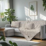 Beauty Home Ριχτάρι Τετραθέσιο Art 8641 170x350 Εκρού