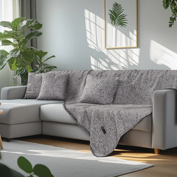 Beauty Home Μαξιλαροθήκη διακοσμητική Art 8642 45x45 Γκρι