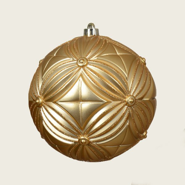 8720194303757-1 Beauty Home ΑΘΡΑΥΣΤΗ ΜΠΑΛΑ ΧΡΥΣΟ 20 CM Α - Image 1