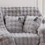 Beauty Home Γούνινη Μαξιλαροθήκη διακοσμητική Art 8721 40x40 Γκρι