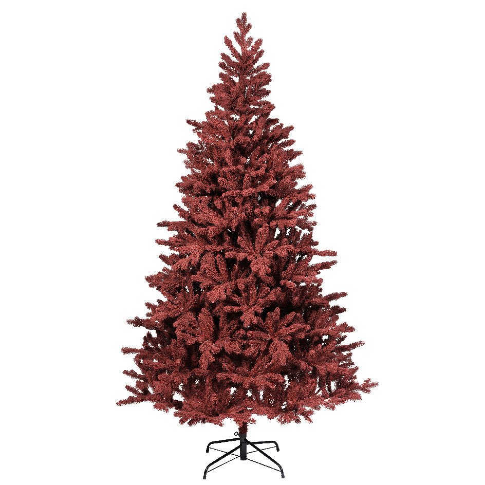 8a37408d-6164-444a-8c82-06e09a3f79a3 Beauty Home Χριστουγεννιάτικο Δέντρο Μπορντώ 152cm x 240cm - Image 1