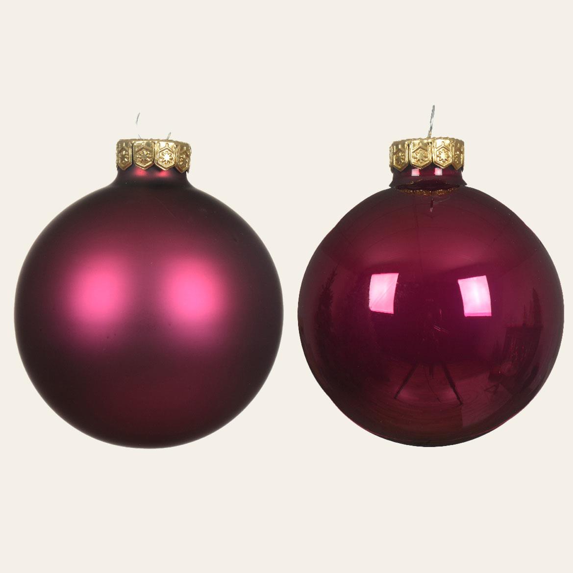 911acbd3-8ab5-49f2-8cf8-8f2dd92458e1 Beauty Home ΓΥΑΛΙΝΕΣ ΜΠΑΛΕΣ ΜΑΤΖΕΝΤΑ 8 CM ΣΕΤ 8 ΤΜΧ - Image 1