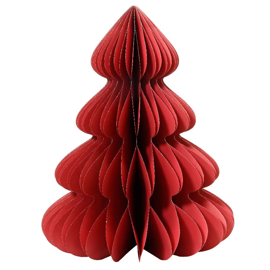 94204048-fded-44e8-a760-7929e33b3839 Beauty Home Χάρτινο Κόκκινο Δέντρο 48cm x 60cm - Image 1